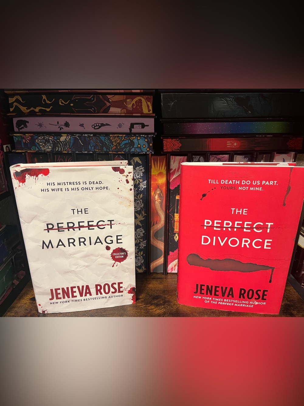 The Perfect Marriage / The Perfect Divorce Deluxe Hardcover Set New Read Descrip